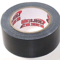1 roll of black duct tape ISC Racers Quick motorcycle Repair 100 mph holds firm