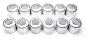 12 each Ferrule for 9/16" OD tube hose oil fuel line motorcycle alloy crimp