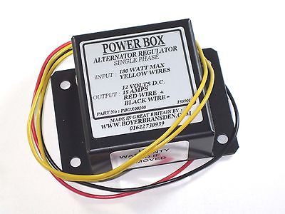 Boyer Battery eliminator powerbox Triumph Norton BSA regulator rectifier w delay