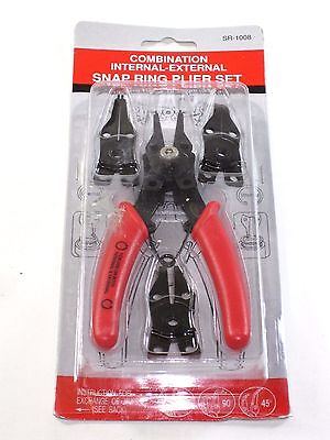 4 in 1 External Internal Circlip Pliers K&L tool motorcycle snapring tool plier 