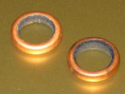 Donut petcock washers 1/2" ID copper neoprene sealing washer seals seal set