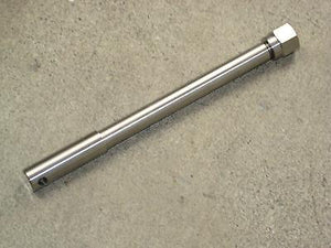 Norton Commando front wheel AXLE & NUT 06-0362 06-0361 750 850 1969 up stainless