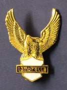 Lambretta eagle scooter jacket lapel pin hat badge Ska Mod metal 