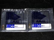 Pair Amal float needle valve 622/197 fits all carbs concentric mono viton tip
