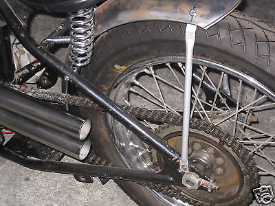 Fender stay custom Triumph chopper bobber BSA Norton motorcycle brace bracket