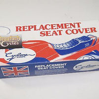 Norton seat cover Interstate 750 ribbed Made In England with Trim
