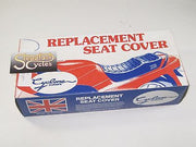 Norton seat cover Interstate 750 ribbed Made In England with Trim