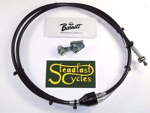 45" Brake cable w switch Front Triumph 1969 70 71 T120 TR6 T100 short cafe racer