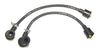 7mm Spark plug wires 11.5" Triumph Lucas # 54956466 D2207 Black resistive wire