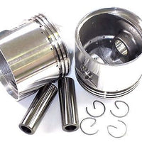 TRIUMPH 650 Piston set 20 over .020 pistons unit 9:1 JCC T120 T140 TR6 77.5mm