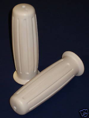 Amal copy grips White rubber 7/8