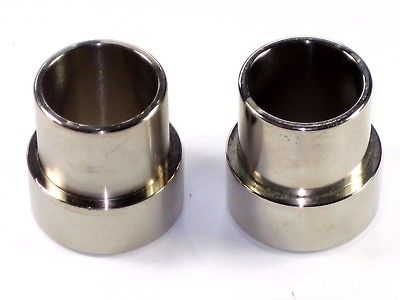 TRIUMPH 750 to 650 exhaust spigot adapter T140 to T120 push in adapters 