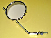3-3/4" Universal motorcycle ATV Mirror 10" stem Norton Triumph BSA