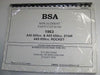 BSA 1963 A50 A65 Replacement parts catalog Star Rocket 500 650