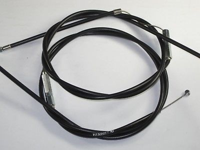 Throttle cables Triumph 40.5" Barnett  Amal Monoblock BSA 68-8692 early to 1967