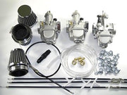 Triumph Trident carb replacement kit set fuel line cables air filters T150 T160
