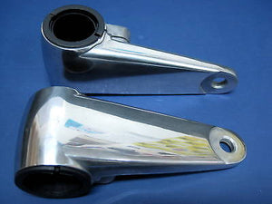 Headlight ears alloy brackets 35mm 39mm 41mm Triumph Norton BSA Cafe Racer