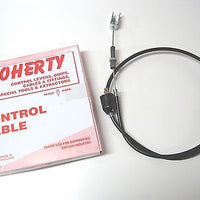 Front Brake Cable Doherty 37" Norton Commando Roadster S 71-UP 06-2491 w/ switch