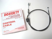 Front Brake Cable Doherty 37" Norton Commando Roadster S 71-UP 06-2491 w/ switch