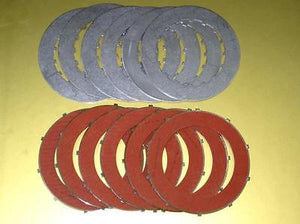 Triumph BSA USA Made clutch plates 6 friction 6 steel 500 650 750 drive set