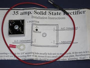 RECTIFIER solid state Lucas # 49072 Triumph Norton BSA AJS 99-9882 35 amp 6v 12v
