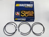 BSA A10 piston RINGS pre-unit 650 twin Hastings 20 .020 over ring set USA made