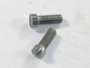 11/014 Amal throttle screw set pair UK Made Triumph Norton BSA 5/8" long