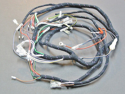 Wiring Harness main wire 1971 72 Triumph T120 TR6 BSA A65 UK Made cloth covered 