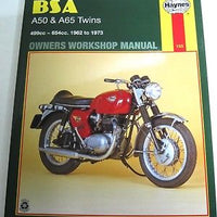 BSA A50 and A65 twins Haynes maintenance workshop manual 62-73 NEW book