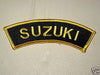 Suzuki motorcycle patch shoulder badge arm flash