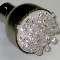 LED taillight bulb motorcycle auto bayonet tail light 12v 12 volt negative frame