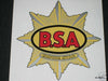 BSA Cycles side cover decal Clubman Empire Star vinyl