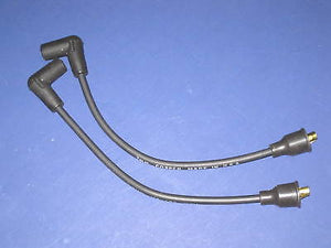 Resistive 7mm Spark plug wires 10" Triumph Lucas 54956466 D2207 Black resistor