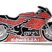 Kawasaki motorcycle lapel pin GPZ hat badge superbike badge motorcycle