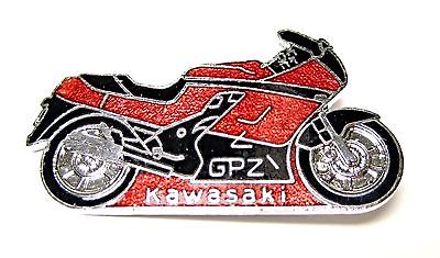 Kawasaki motorcycle lapel pin GPZ hat badge superbike badge motorcycle