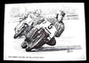 John Cooper F750 BSA Rocket 3 1971 race of the year winner John Hancox Art print