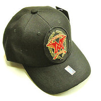 Matchless Hat baseball cap vintage british motorcycle patch black ballcap