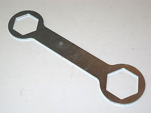 Fork nut wrench Triumph 650 500 T120 TR6 BSA A65 A50 singles triple spanner tool