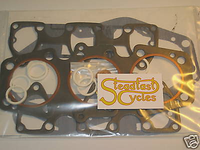 Trident T150 top end gasket kit 1969 70 71 72 73 74 75 Triumph BSA 3 UK MADE 