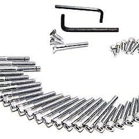 Triumph T160 chrome allen screw set side cover kit socket head screws Trident