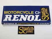 Renold final drive rear 520 chain 120 links 520 Triumph pre-unit 5/8" x 1/4"