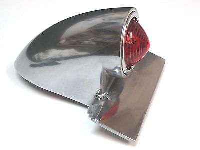1950s Taillight Sparto polished aluminum chopper bobber motorcycle