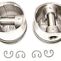 Norton Commando pistons 850 plus 20 .020 over piston set with rings 06-4041