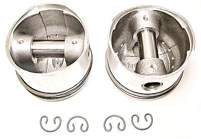 Norton Commando pistons 850 plus 20 .020 over piston set with rings 06-4041