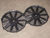 electric Cooling fan for radiator 12" each 12V 80watt  new installed once