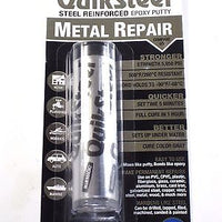 2 oz QuickSteel reinforced epoxy putty metal repair 5,950 PSI 5 Min drill tap