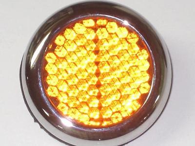 Reflectors Lucas UK Made under gas tank Triumph BSA single reflector genuine