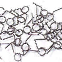25 each Fuel line clips 1/4" OD Motorcycle Auto hose tube clamps spring clamp