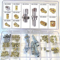 Cable fitting assortment motorcycle clutch throttle brake cables making set kit