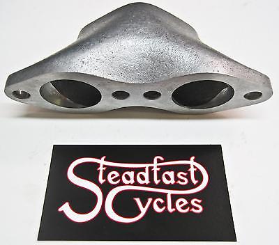 Norton Commando 2-1 intake Manifold Amal 32mm 2